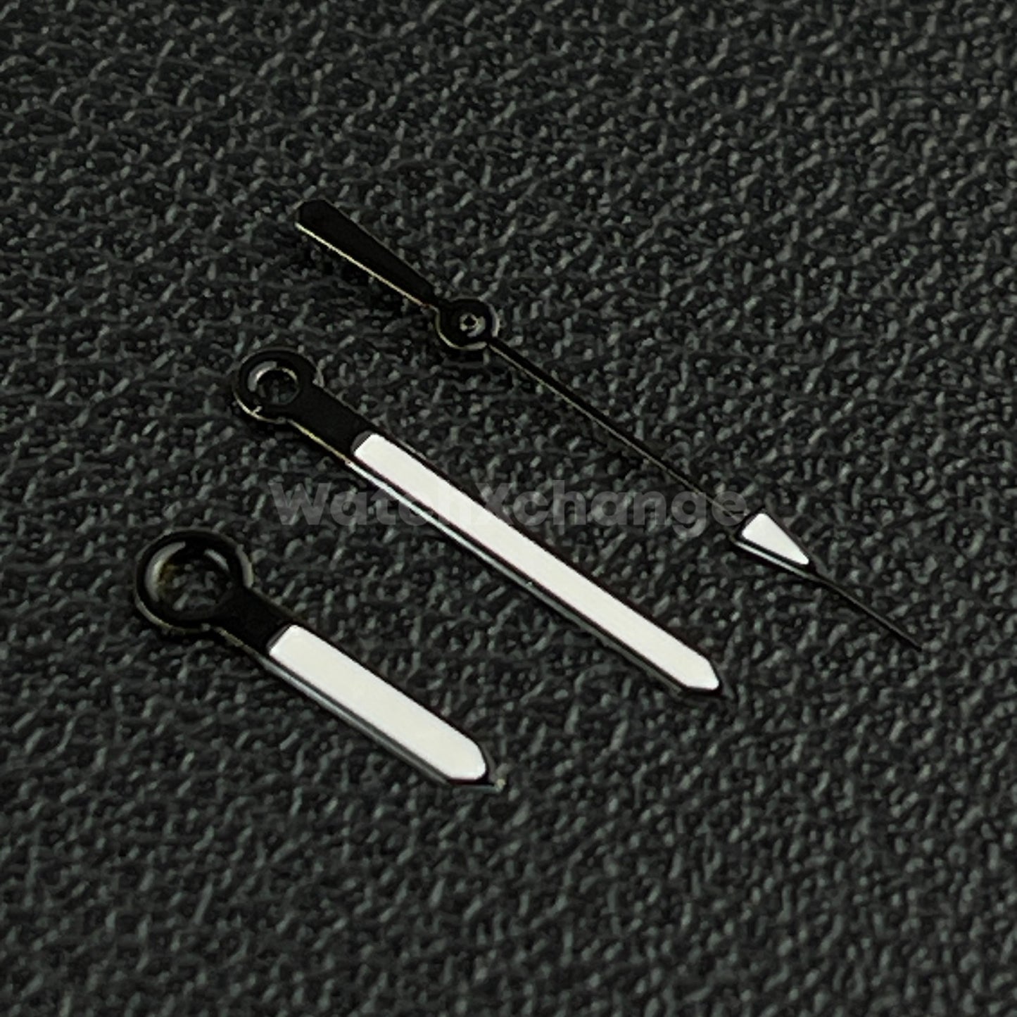 Black & White Watch Hands For SEIKO NH35 NH36 Movements Style Triangle End