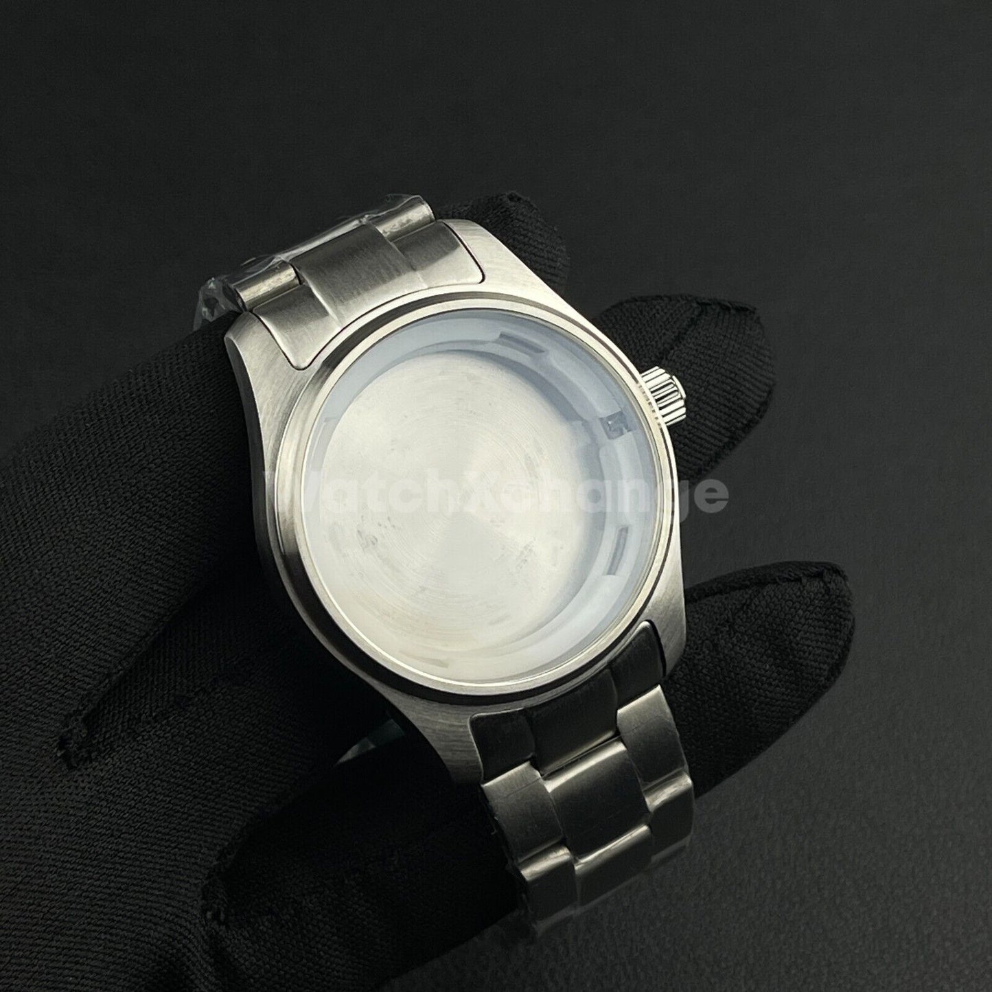 39mm Pilot Stainless Steel Sapphire Glass Mens Watch Case Fits NH34/NH35/NH36