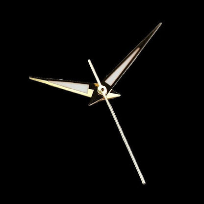 Gold Polished Watch Hands For NH35 NH36 NH38 NH70 Movements Green or Blue Lume