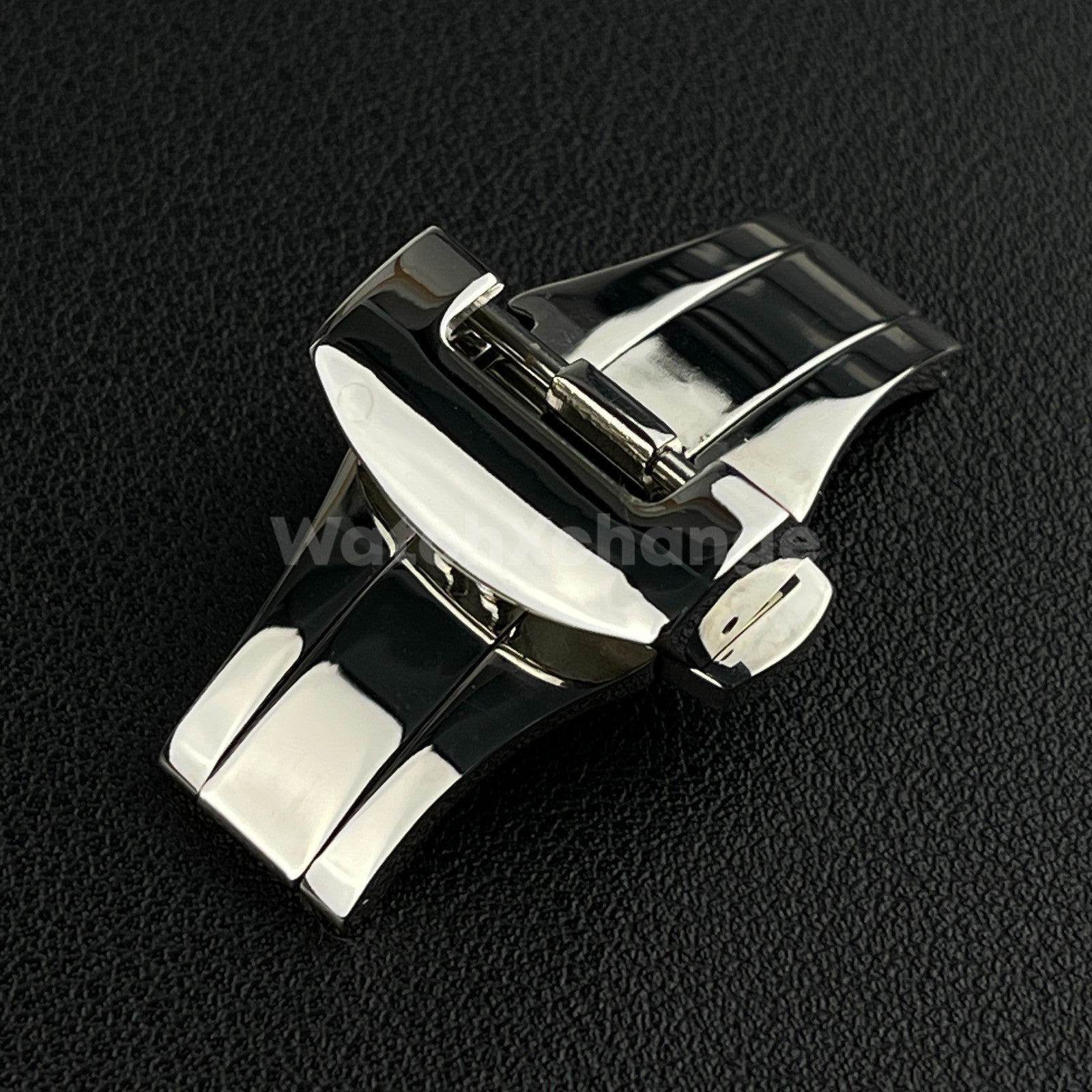Silver Stainless Steel Deployment Clasp For Panerai Strap Watches 20mm or 22mm