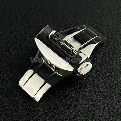 Silver Stainless Steel Deployment Clasp For Panerai Strap Watches 20mm or 22mm