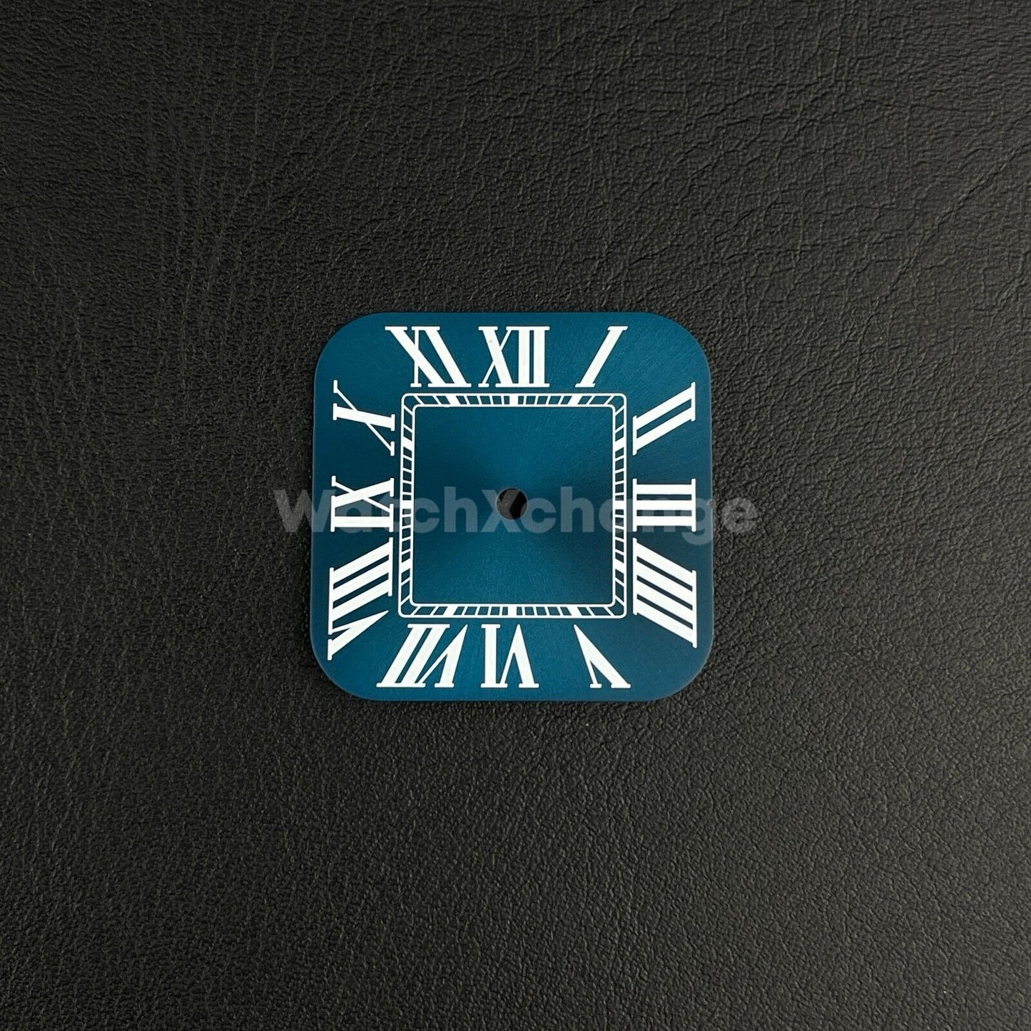 27mm Blue Square Watch Dial for NH35/NH36 Automatic Movement
