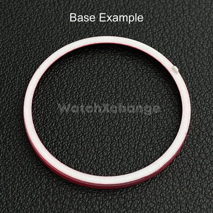 Orange & Black Chapter Ring for Seiko SKX007 SRPD & Mod Watches 30.5mm NH36 NH35