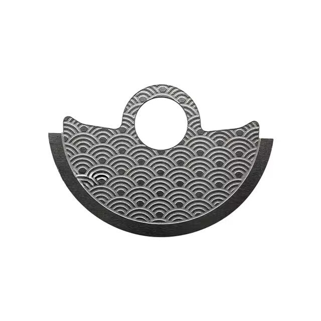 Wave Pattern Automatic Hammer Patch NH35 Movement NH36 Metal Sheet Rotor Patch