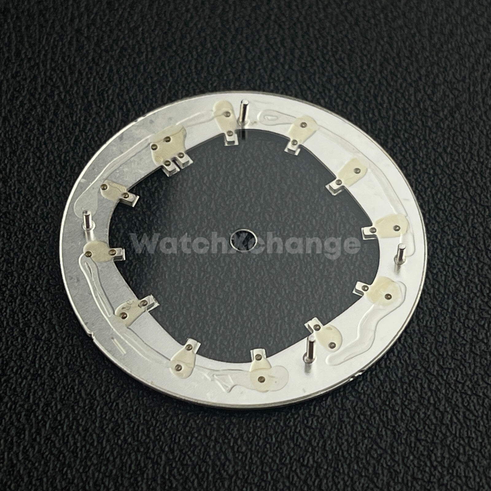 Black 30.4mm Hollow Dial Face Fit For NH70 Movement Watch Part
