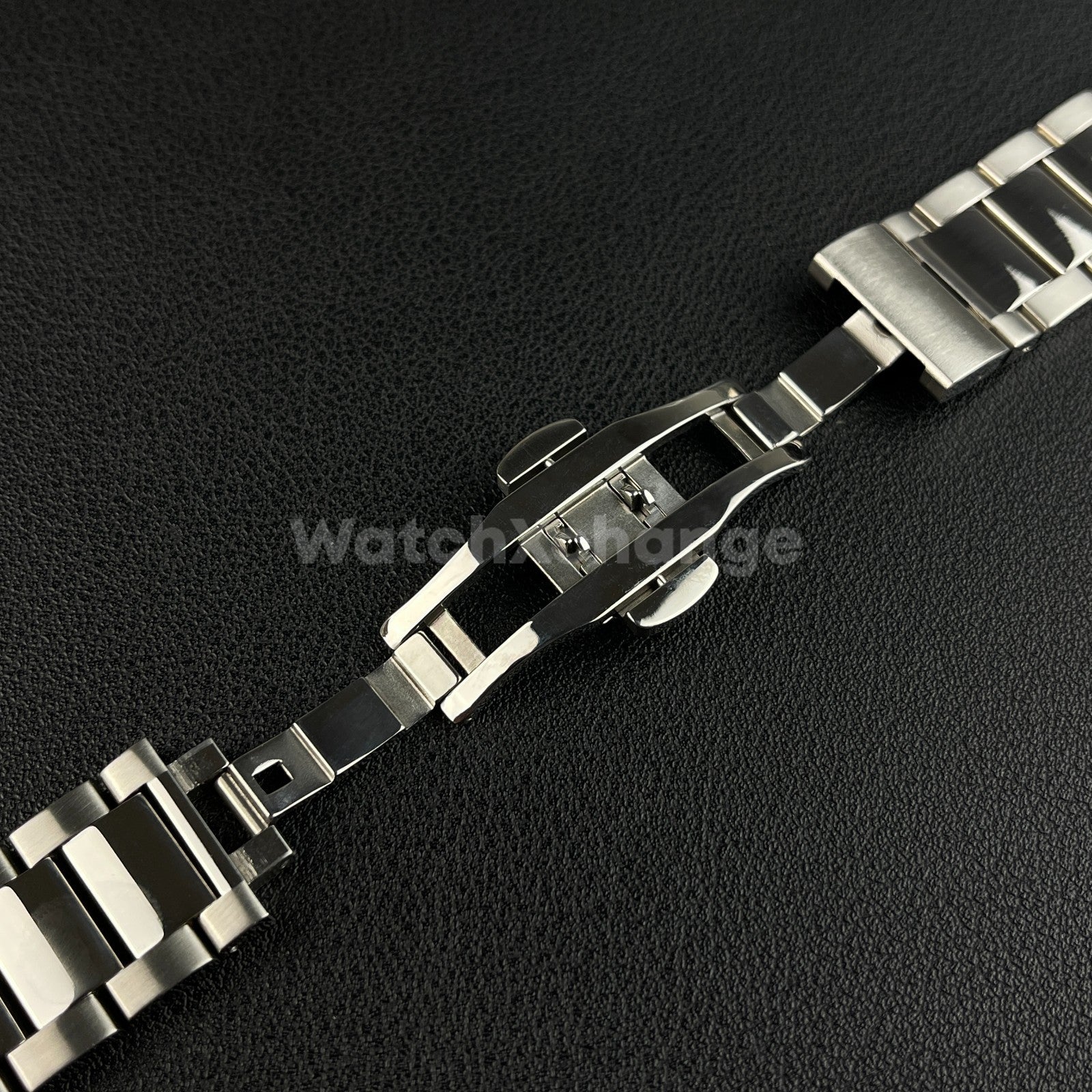 Curved End Metal Watchband Fit For Omega Seamaster AT150 Aqua Terra Watch Strap