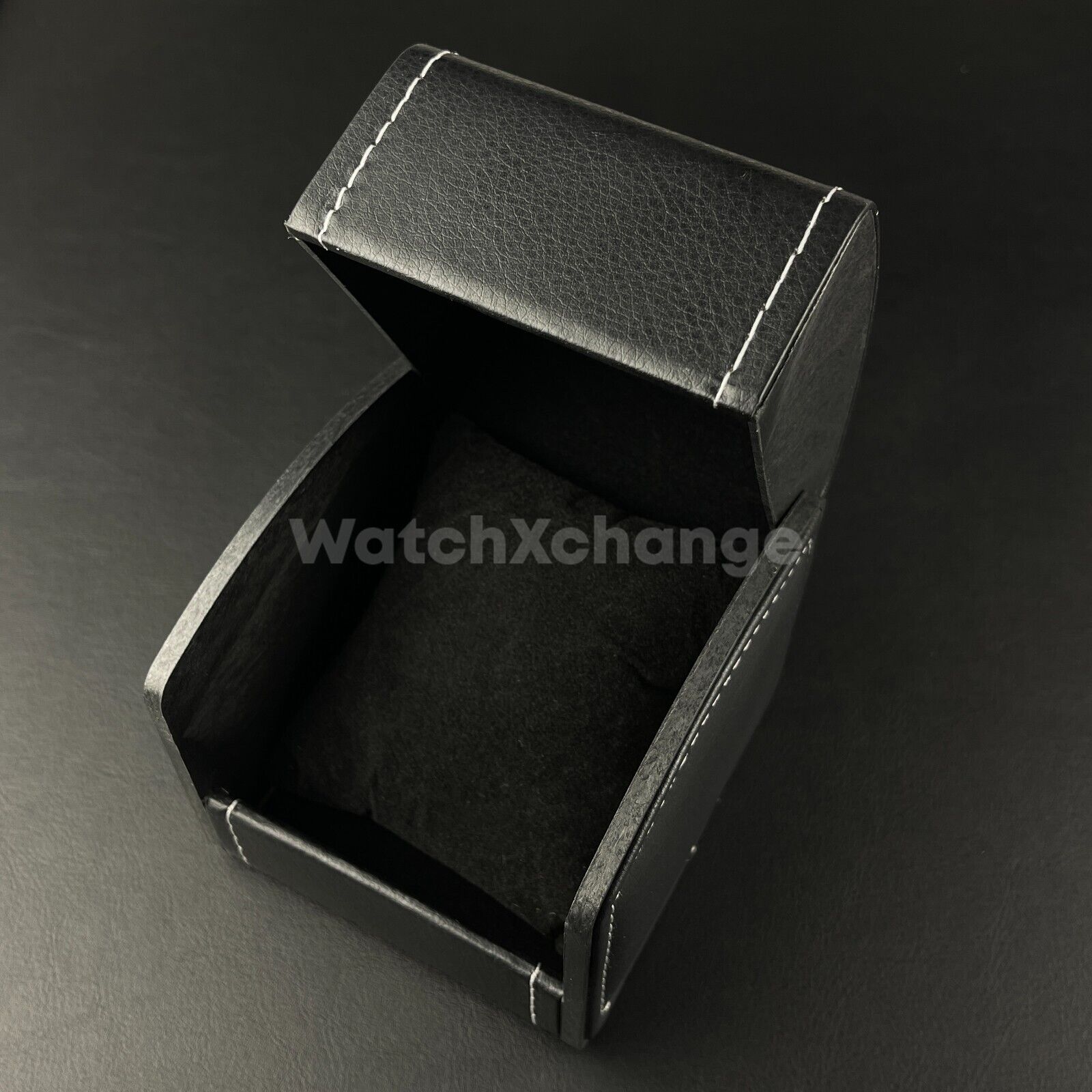 Single Watch Box Travel Case Storage Display Jewellery Black PU Leather Gift Box