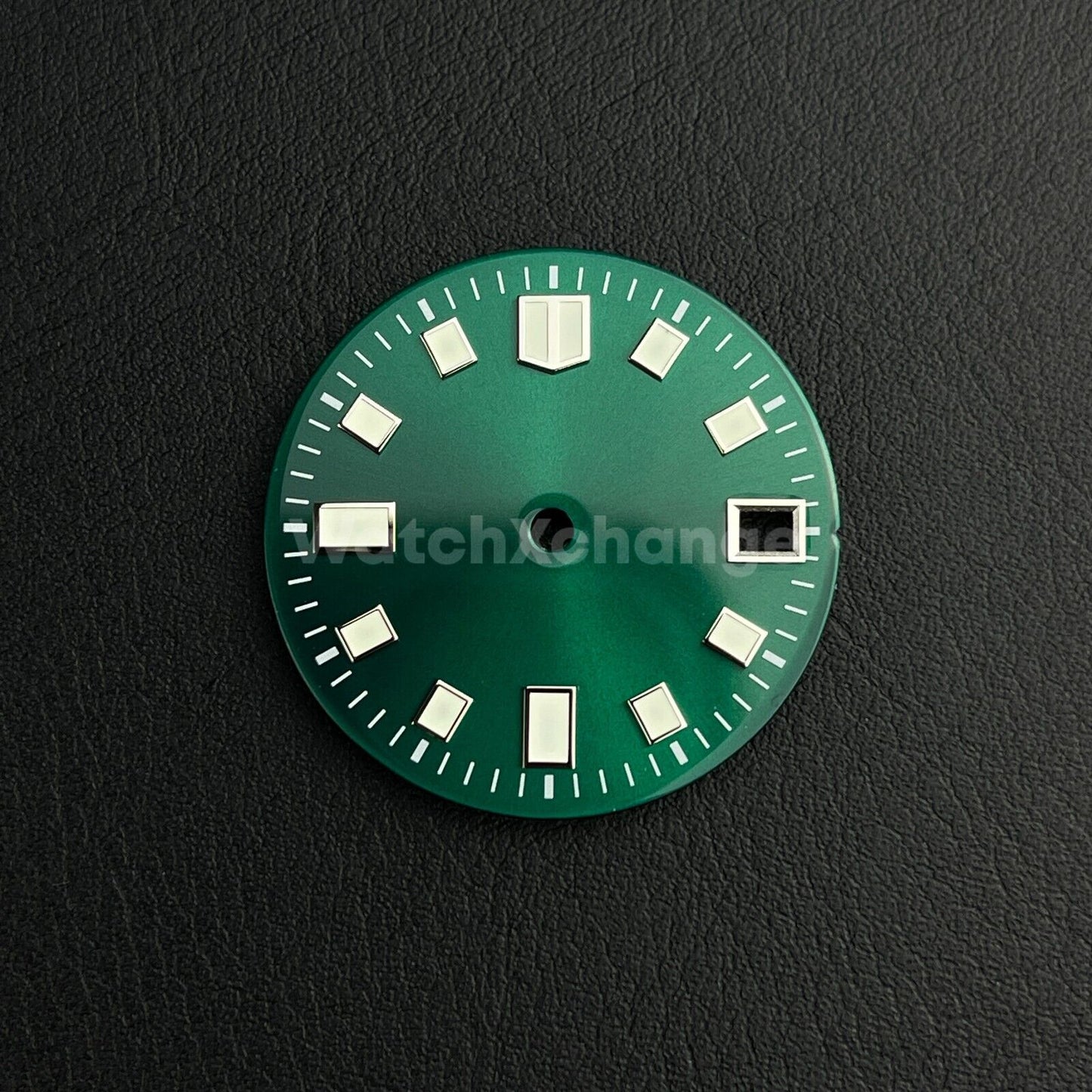 28.5mm Dark Green Watch Dial for SEIKO NH35 4R36 Watch Movement Parts