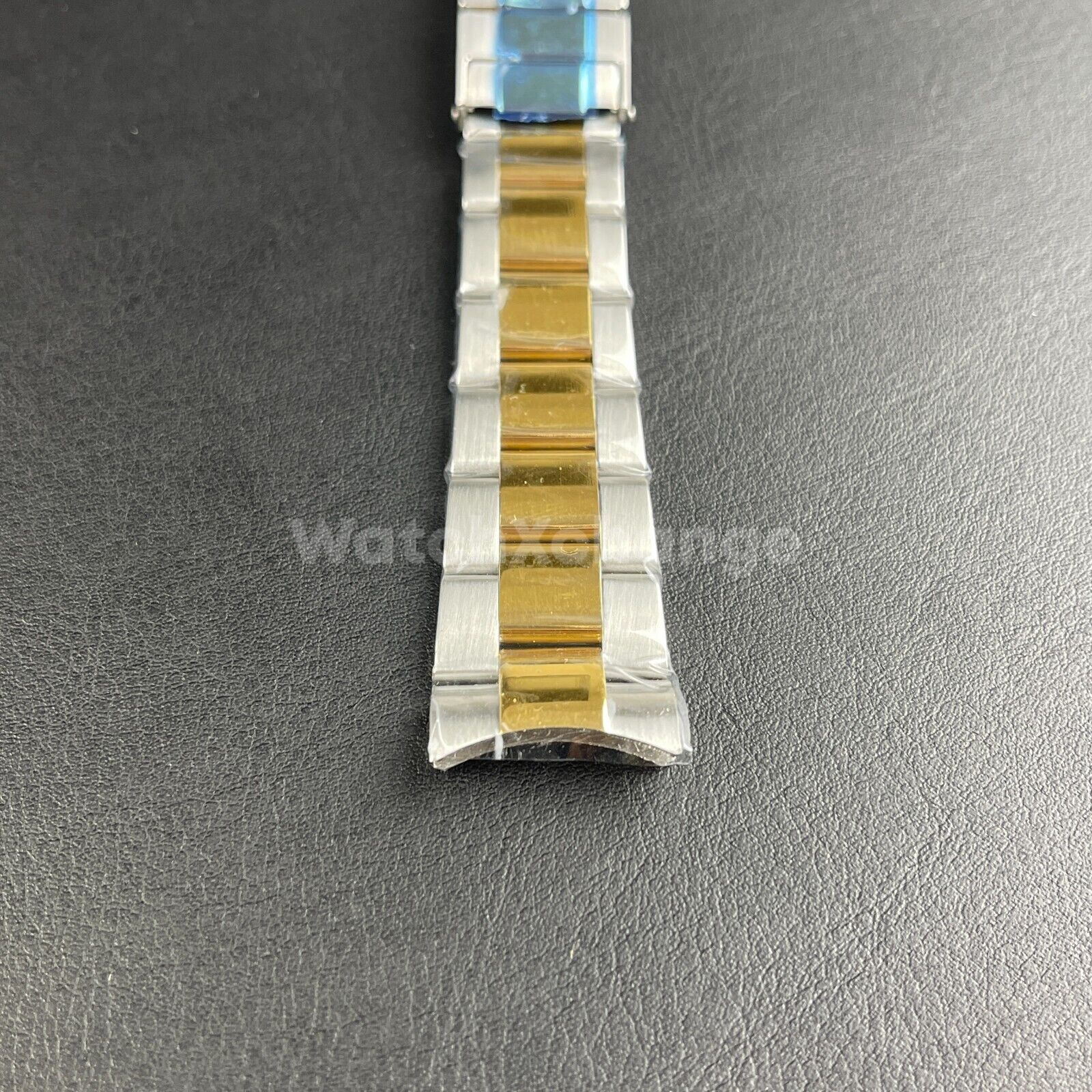 Silver Gold Watch Strap Band Replacement fit Rolex Submariner, Daytona, GMT 20mm