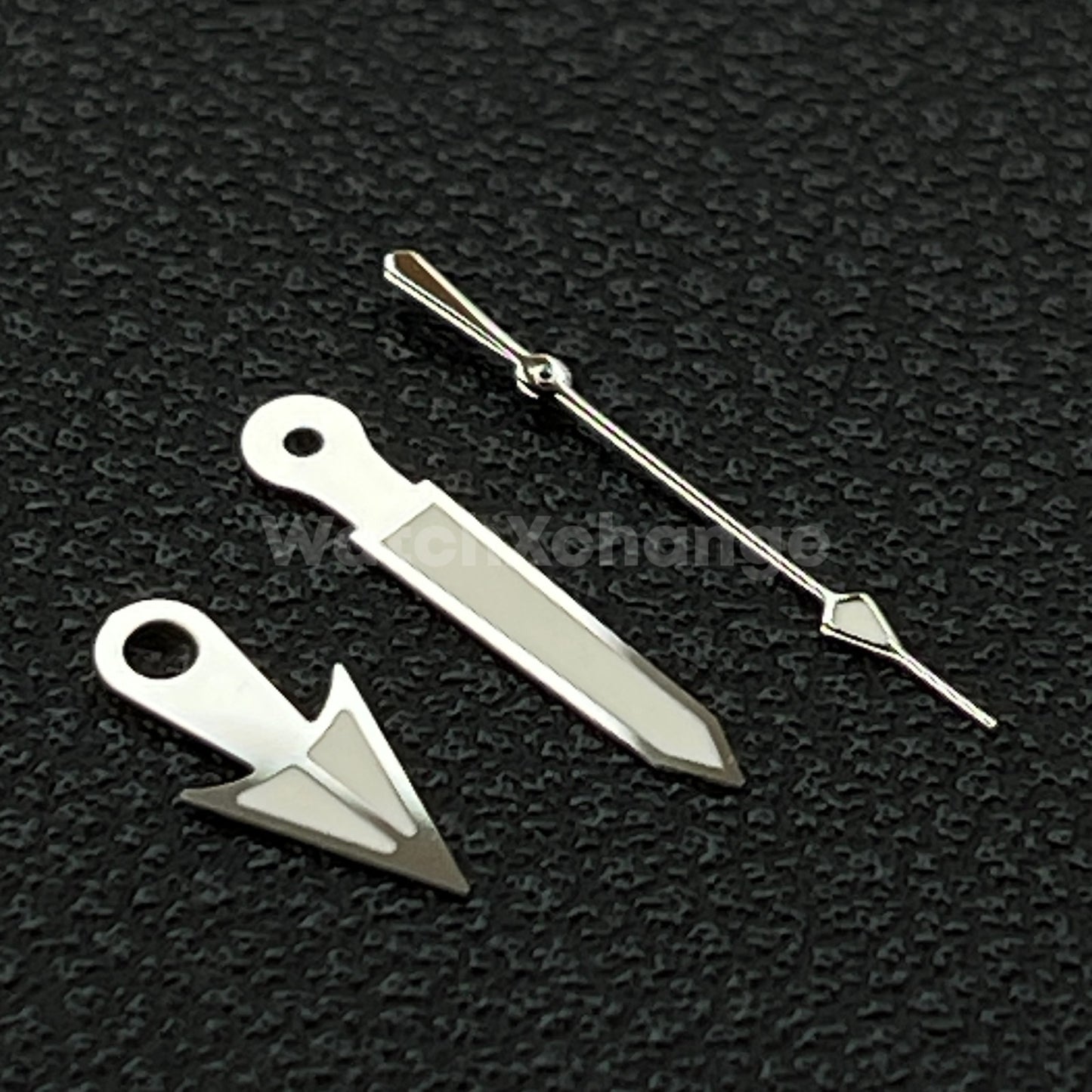 Silver Triangle Arrow Watch Hands For Seiko NH34 NH35 NH36 4R 7S 7002 7009