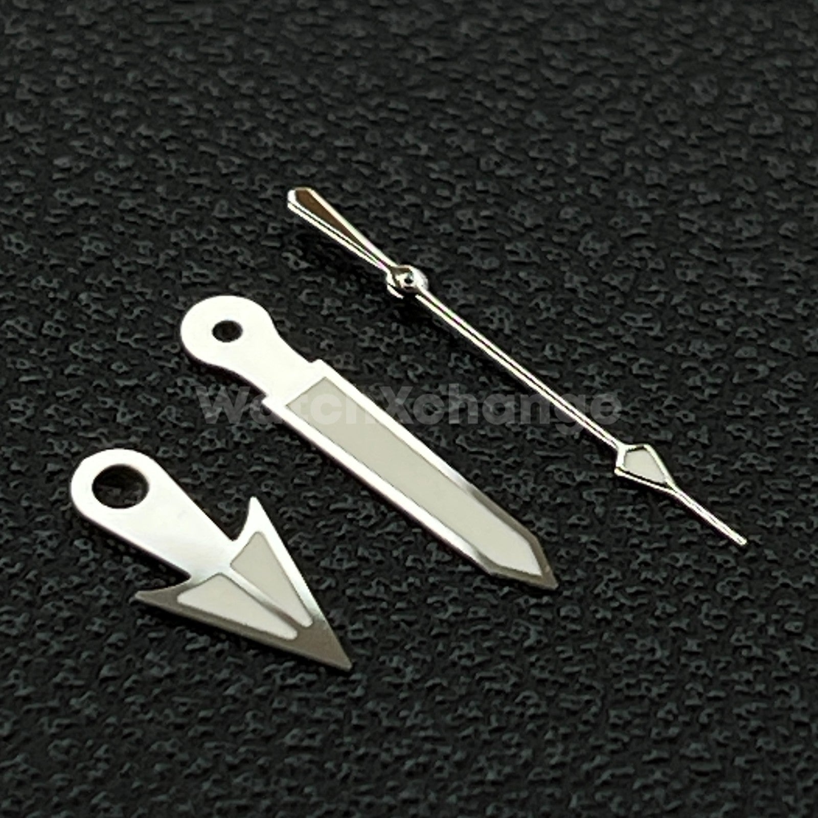 Silver Triangle Arrow Watch Hands For Seiko NH34 NH35 NH36 4R 7S 7002 7009
