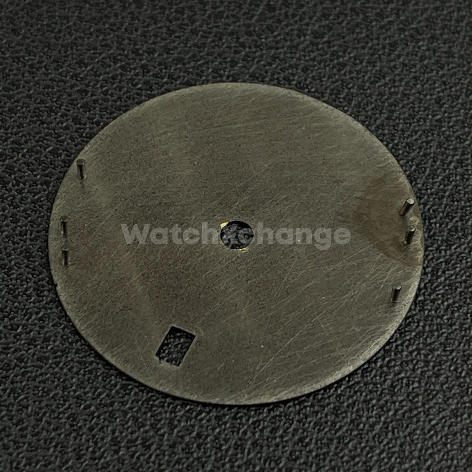 28.5mm Black Pilot GMT Watch Dial Replacement for NH34 Watch Movement Parts