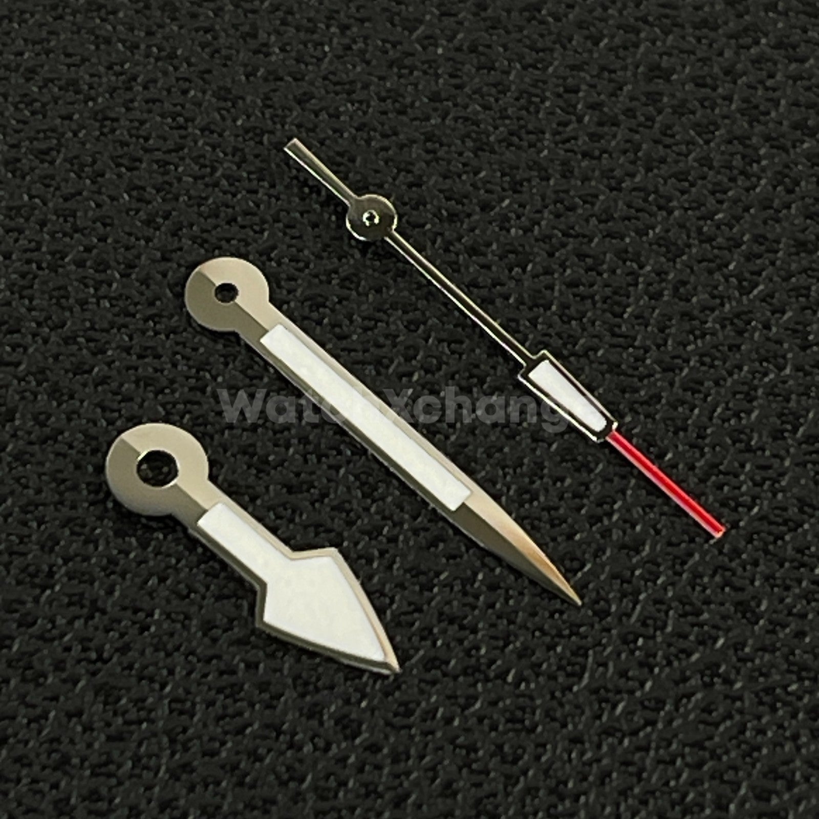 Silver & White Watch Hands For Seiko TMI VH31 VH31A Movement Parts