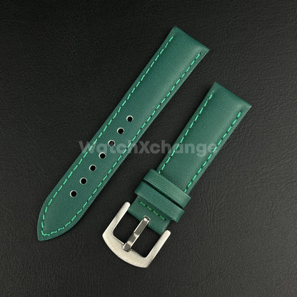 Green Nylon Strap fit Tag Heuer Monaco Carrera Formula 1 Watch 20mm 22mm