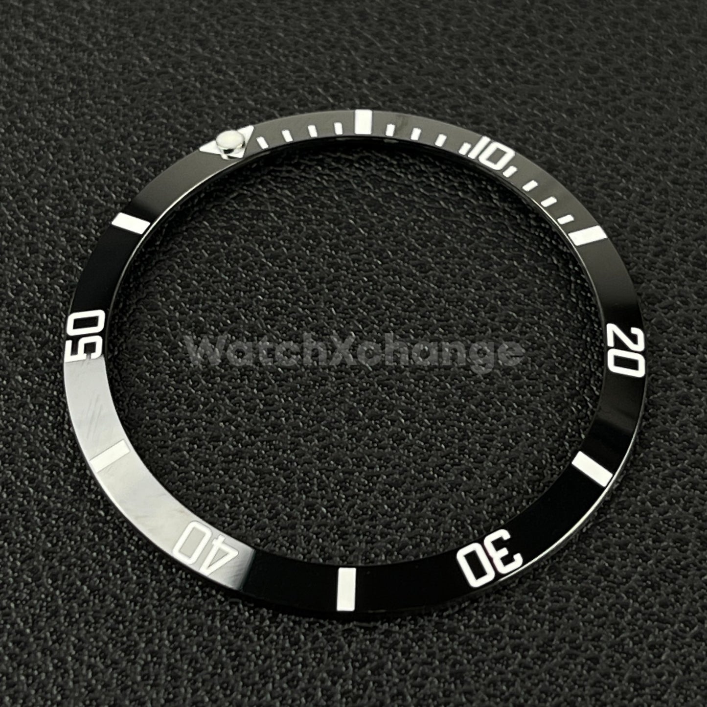 34mm Black & White Ceramic SUB Bezel Insert For Seiko Rolex Tudor Divers Watch
