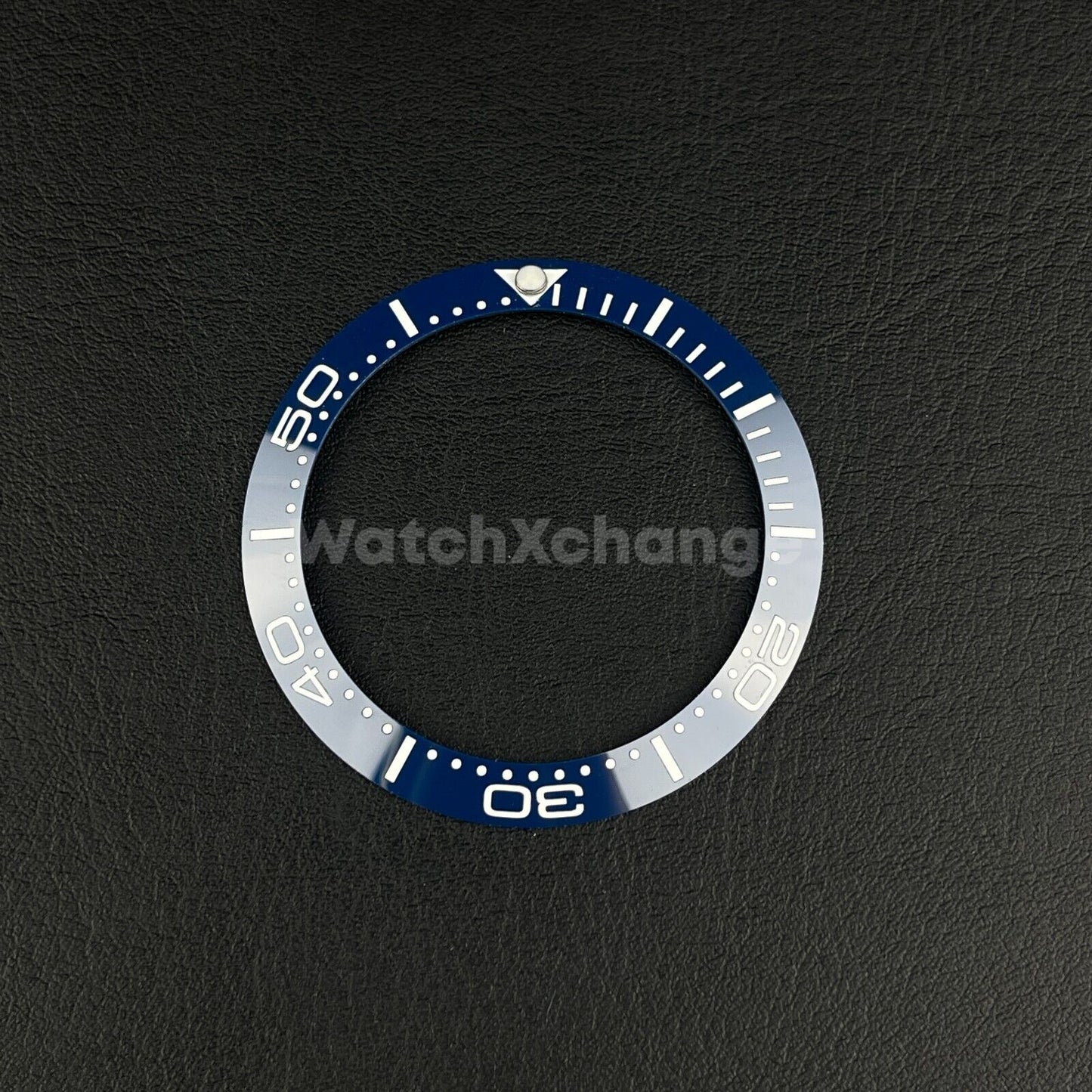 39.8mm Bezel insert For Divers Watch Rolex GMT Seiko SKX SRPD Blue and White