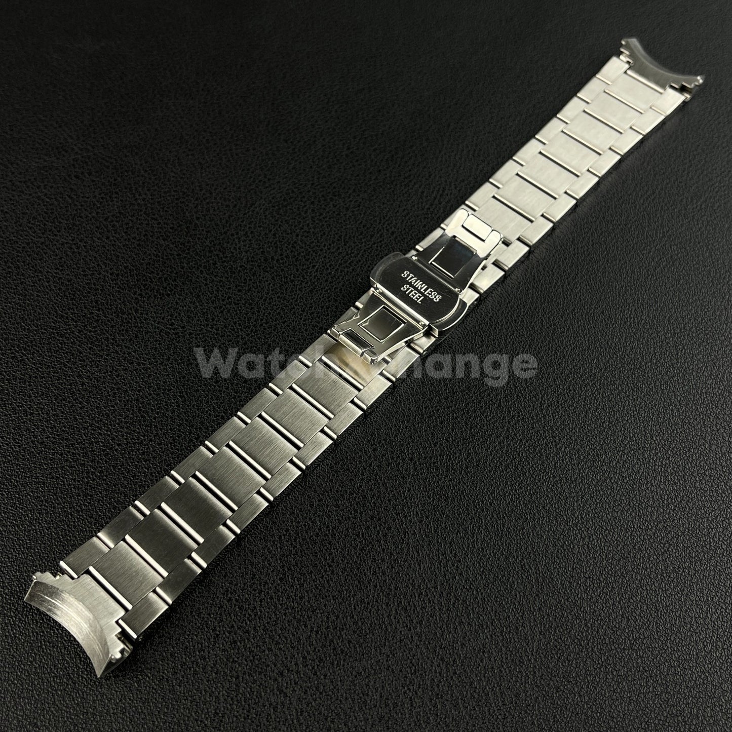 Curved End Metal Watchband Fit For Omega Seamaster AT150 Aqua Terra Watch Strap