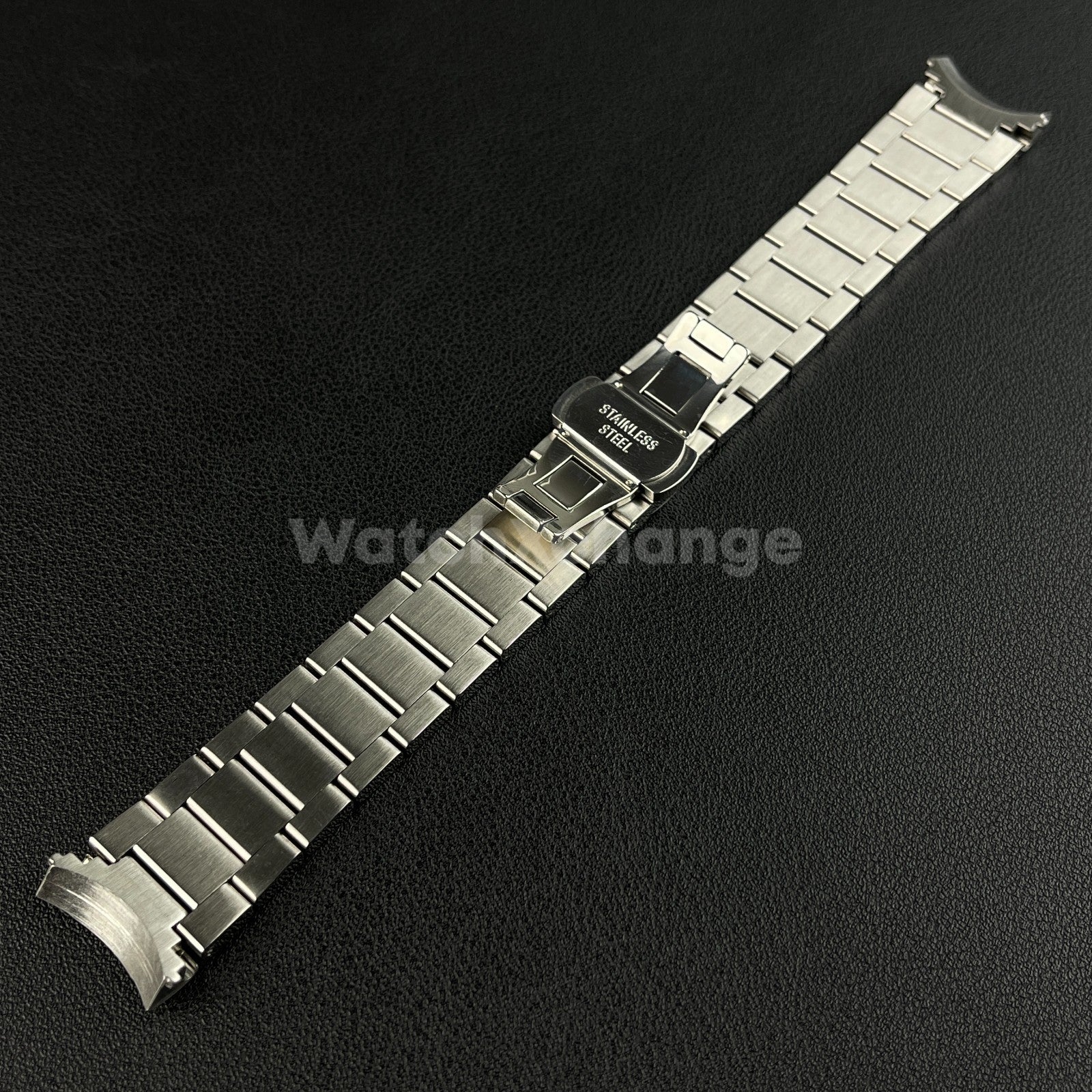 Curved End Metal Watchband Fit For Omega Seamaster AT150 Aqua Terra Watch Strap