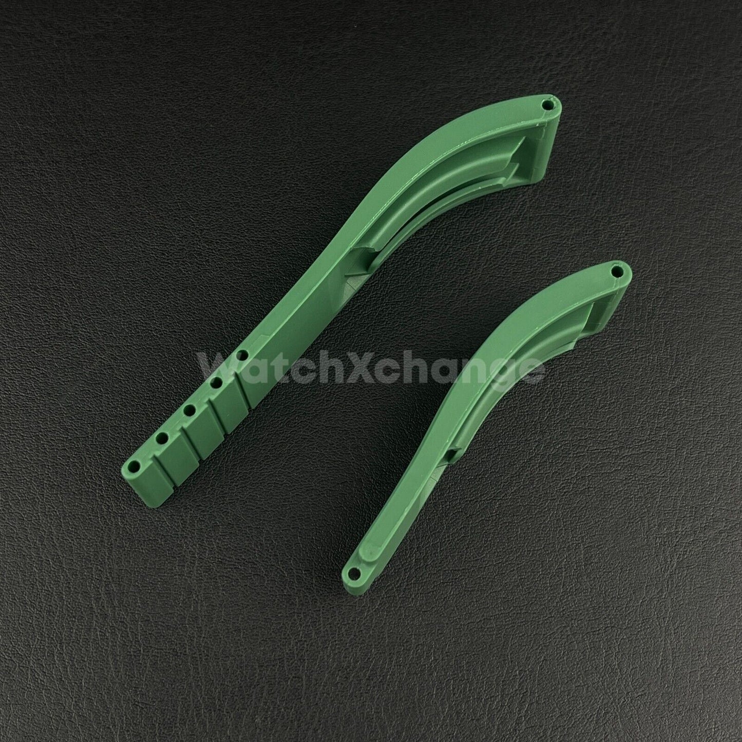 20mm 21mm Green Silicone Rubber Watch Strap Band For Rolex OYSTERFLEX GMT