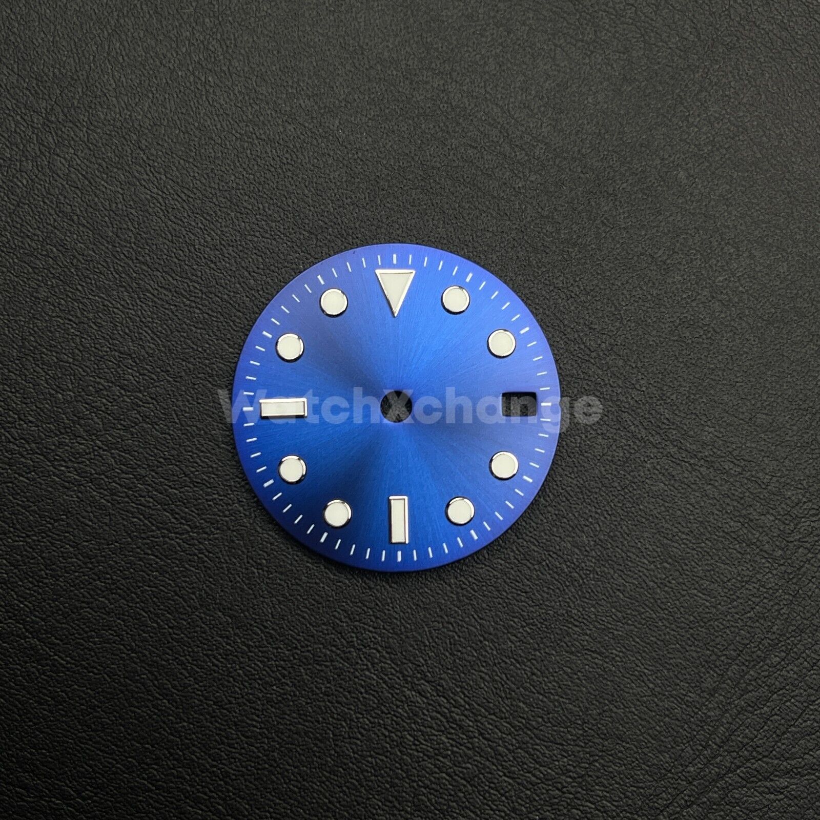 28.5mm Blue Watch Dial for SEIKO NH35 NH36 Movement Luminous