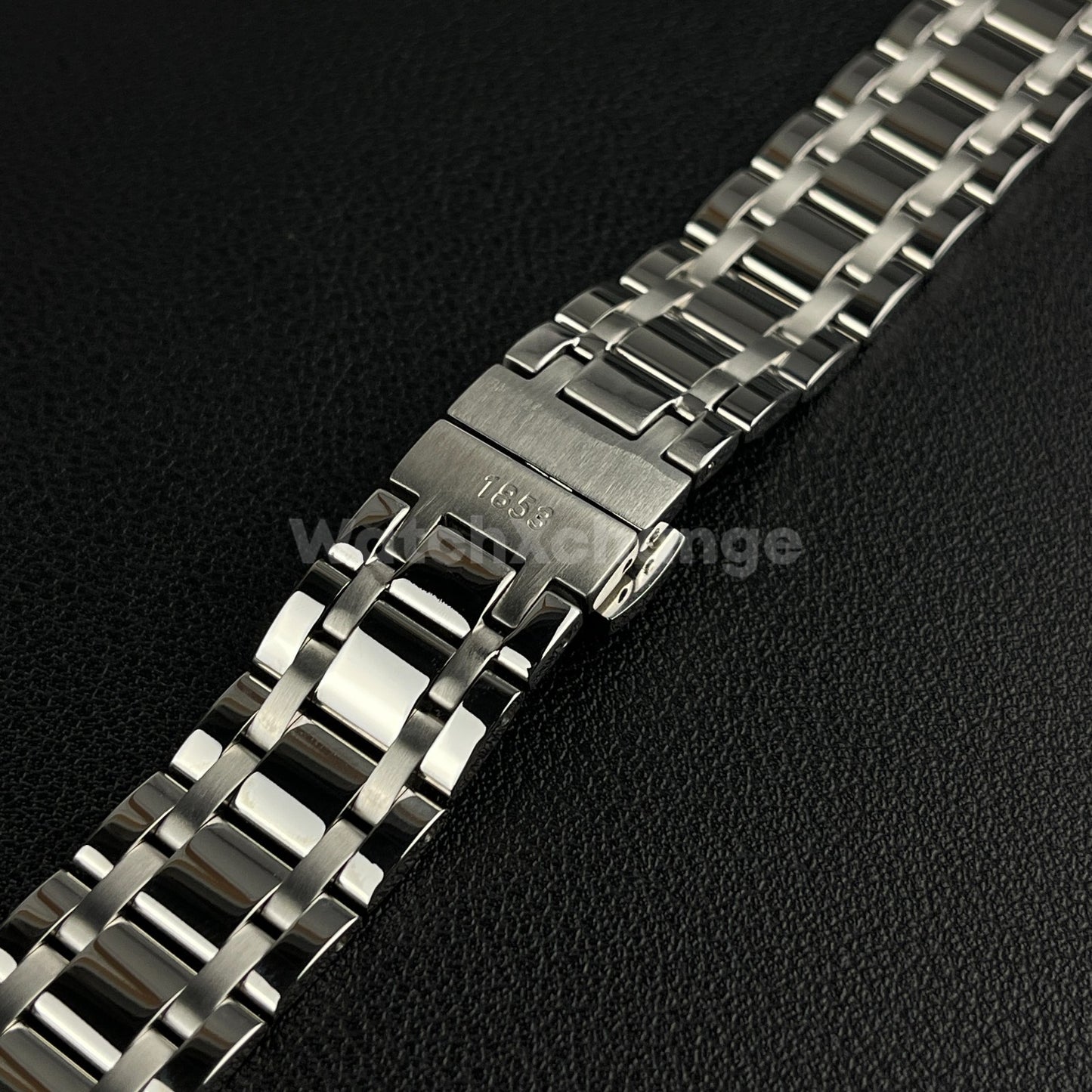 Silver Stainless Steel Watch Strap for Tissot 1853 Couturier T035 18mm - 24mm