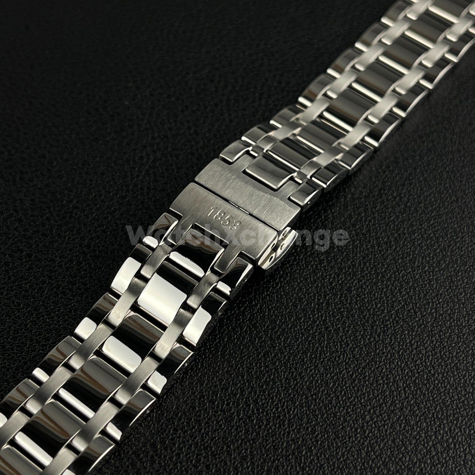 Silver Stainless Steel Watch Strap for Tissot 1853 Couturier T035 18mm - 24mm