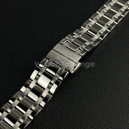 Silver Stainless Steel Watch Strap for Tissot 1853 Couturier T035 18mm - 24mm