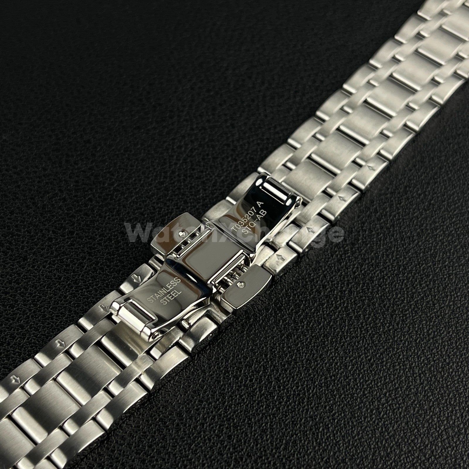 Silver Stainless Steel Watch Strap for Tissot 1853 Couturier T035 18mm - 24mm