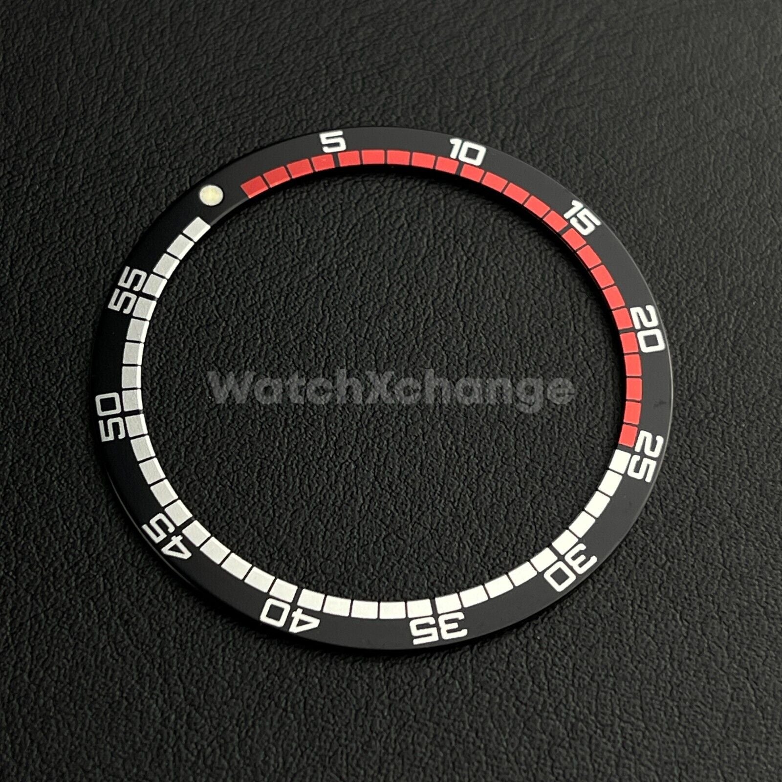 Black 38mm Flat Aluminium Bezel Insert For Diver Watch Seiko Mod SKX SRPD