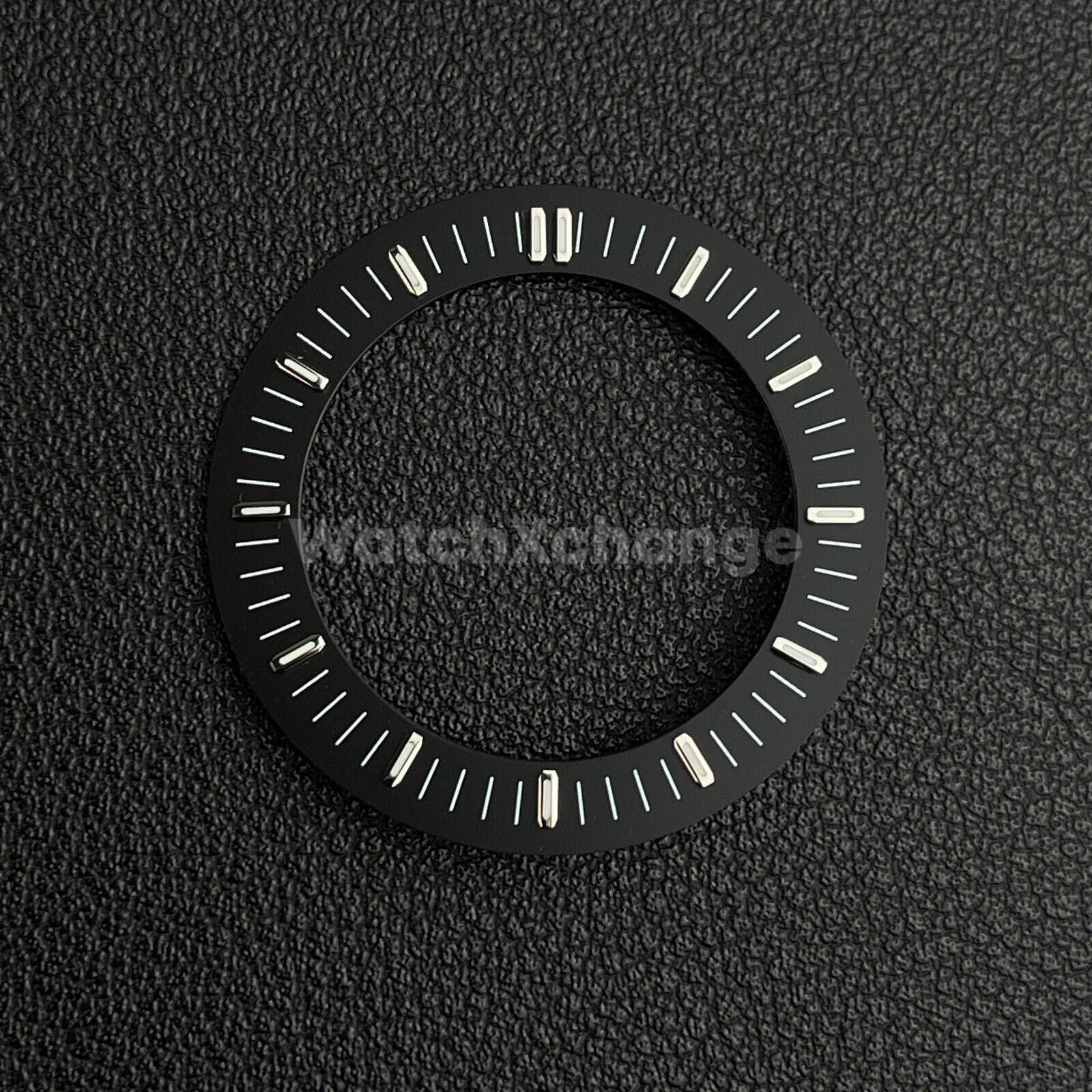 Black 31mm Skeleton Dial Face Fit For NH35 NH36 NH70 Movement Watch Part