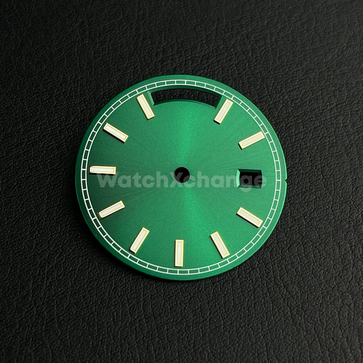 29mm Green Watch Dial w/Green Luminous Replacement for Seagull ST16 Movement
