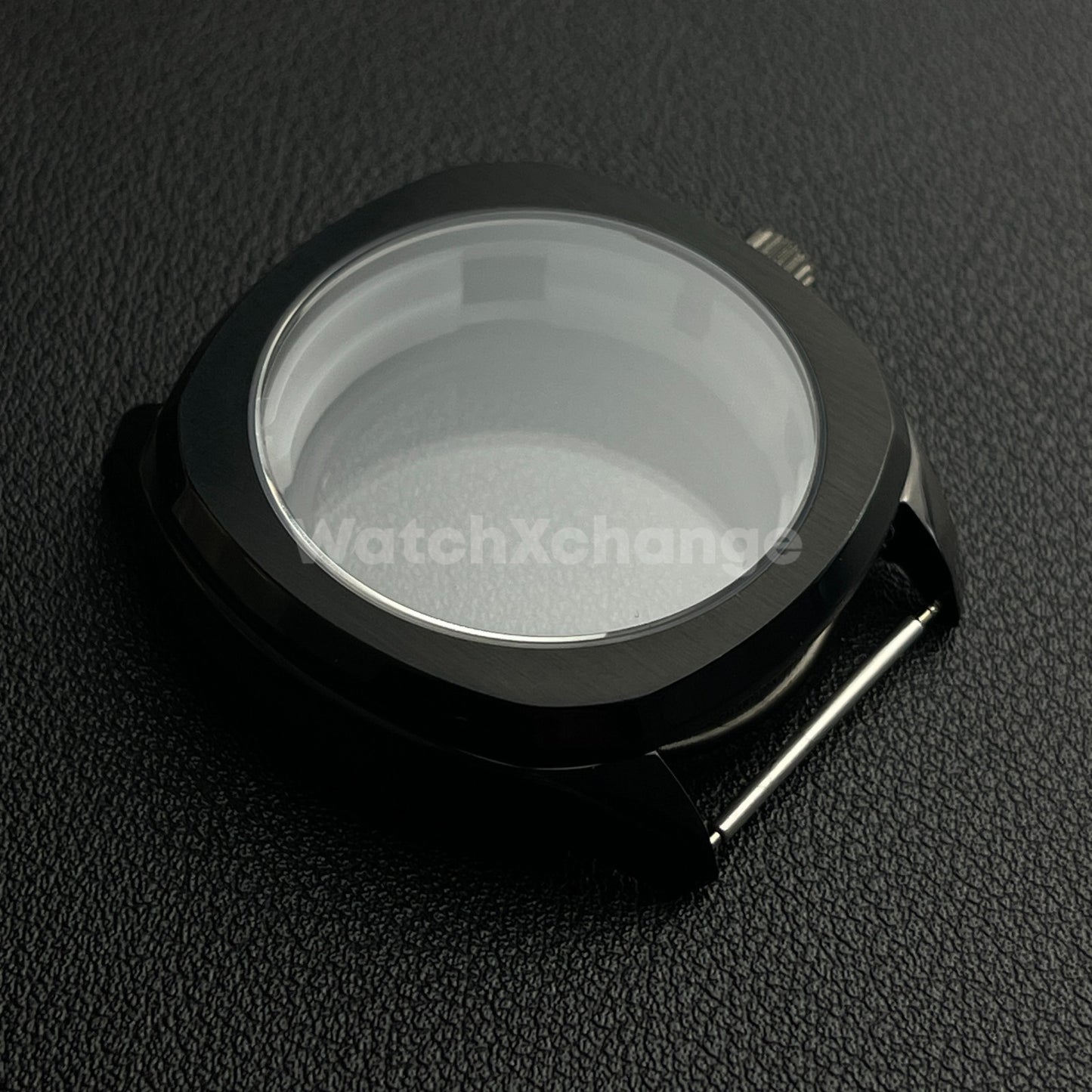 40mm Black Stainless Steel Watch Case For Japanese NH35 NH36 NH38