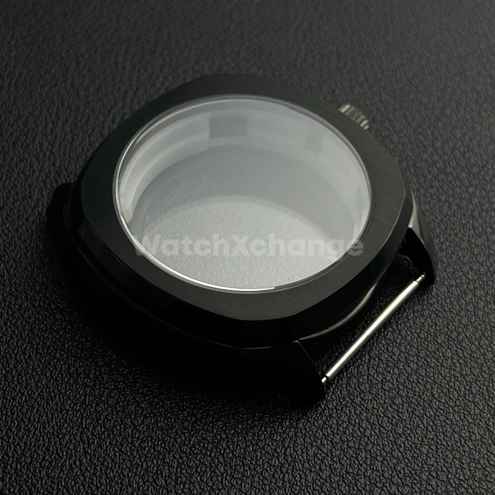 40mm Black Stainless Steel Watch Case For Japanese NH35 NH36 NH38