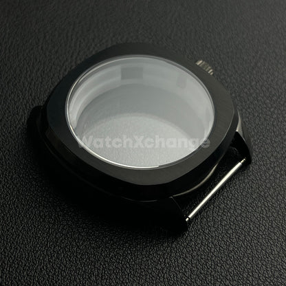 40mm Black Stainless Steel Watch Case For Japanese NH35 NH36 NH38