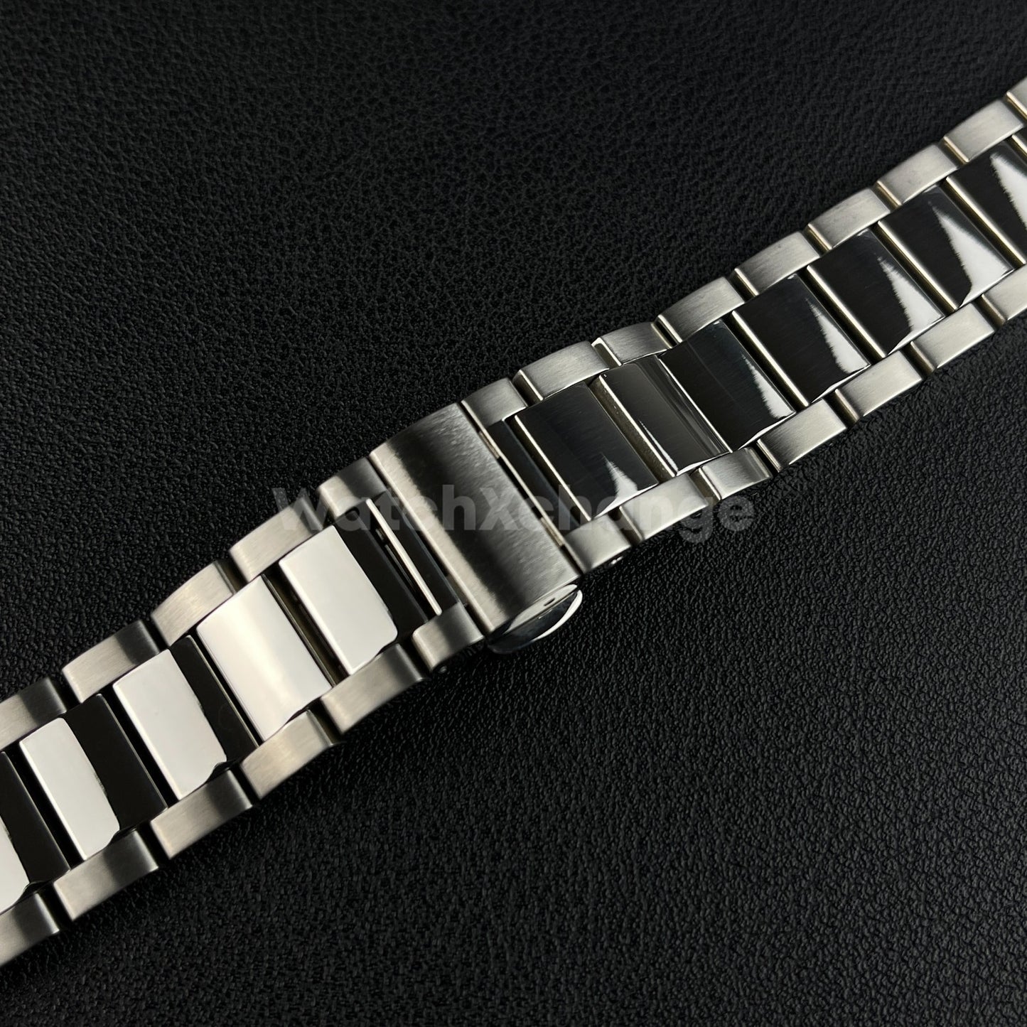 Curved End Metal Watchband Fit For Omega Seamaster AT150 Aqua Terra Watch Strap