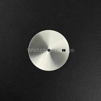 28.5mm Silver Solid Colour Watch Dial for SEIKO NH35 NH36 Movement