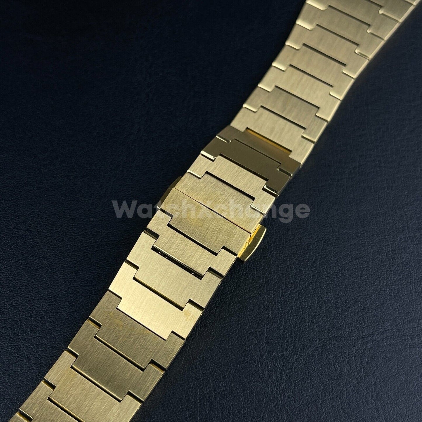 12mm Gold Steel Metal Watch Band Strap For Tissot PRX 40mm Case Bracelet