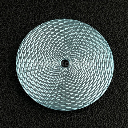 28.5mm Light Blue Pinecone Texture Watch Dial Face for SEIKO NH35 NH36 Movements