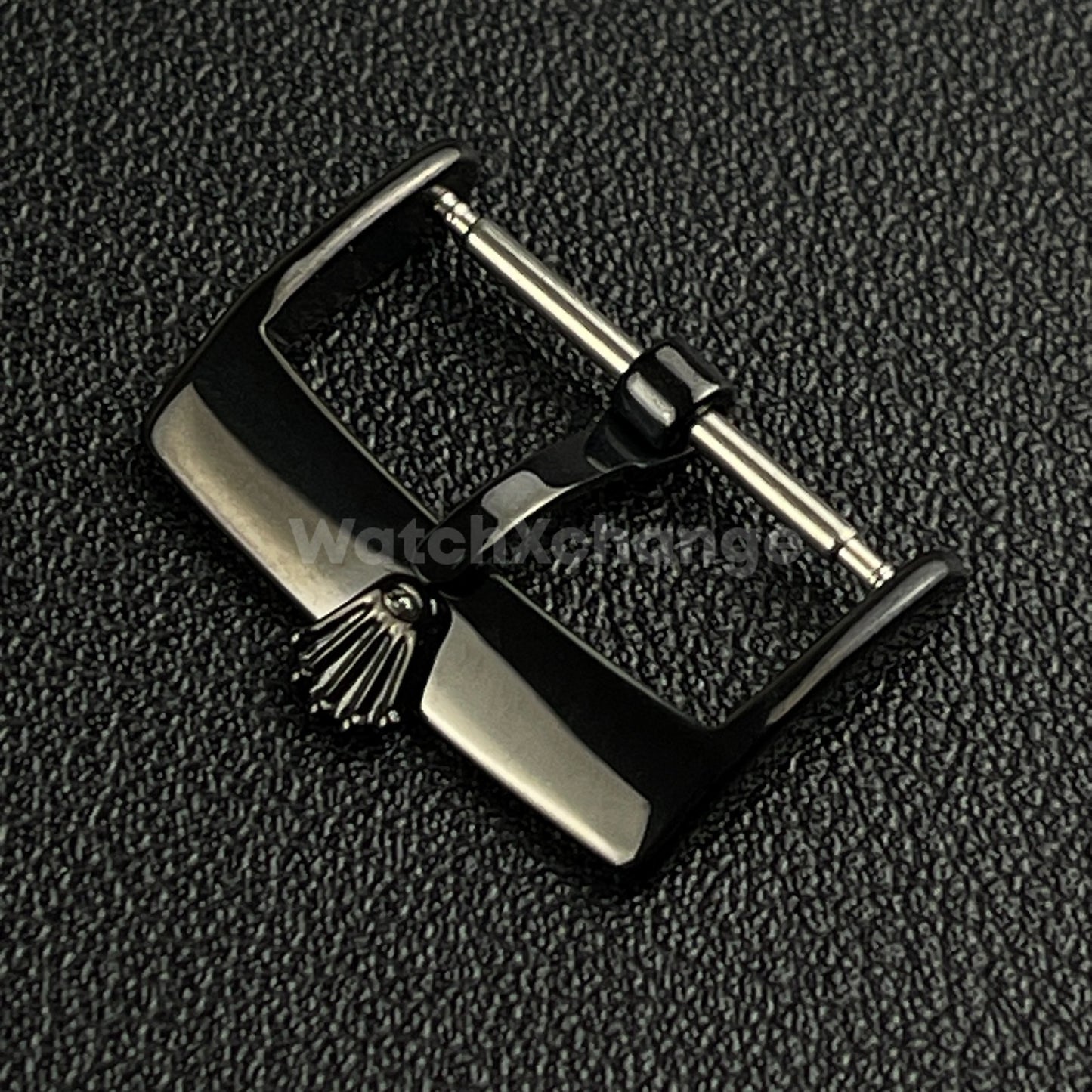 Black Replacement Rolex Vintage Watch Buckle - Stainless Steel 14/16/18/20mm