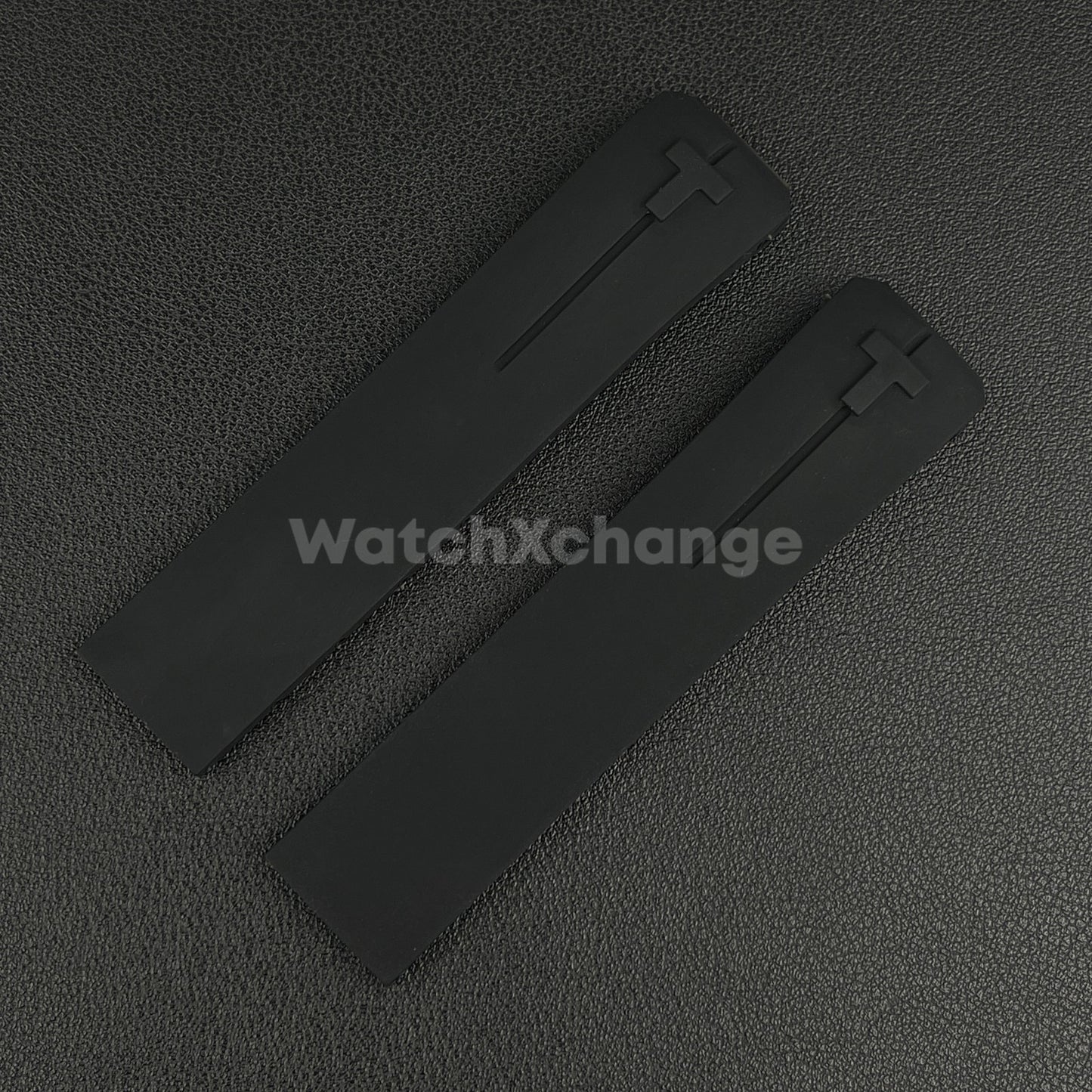 For T-TOUCH Watch TISSOT 20mm / 21mm Rubber Z353 Strap Band Clasp Buckle Black