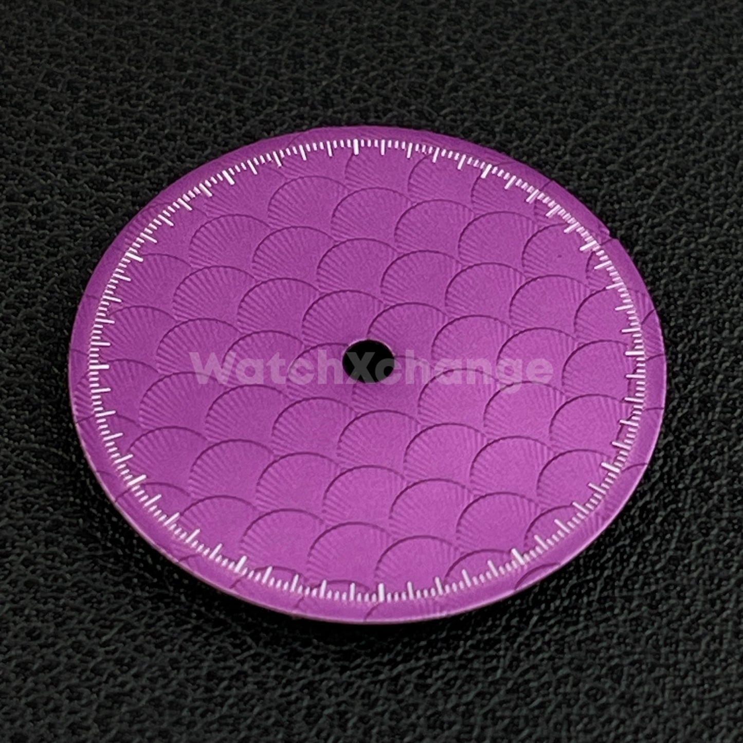 28.5mm Purple Shell Texture Watch Dial Face for SEIKO NH35 NH36 Movements