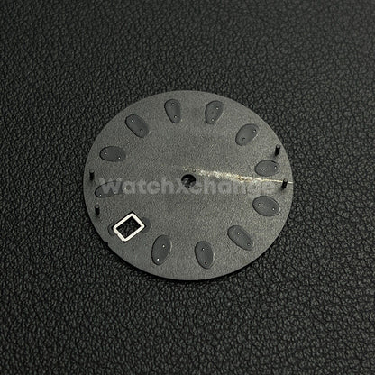 28.5mm Dark Blue Vertical Line Texture Watch Dial for SEIKO NH35 NH36 Movement