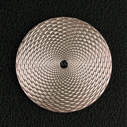 28.5mm Rose Gold Pinecone Texture Watch Dial Face for SEIKO NH35 NH36 Movements