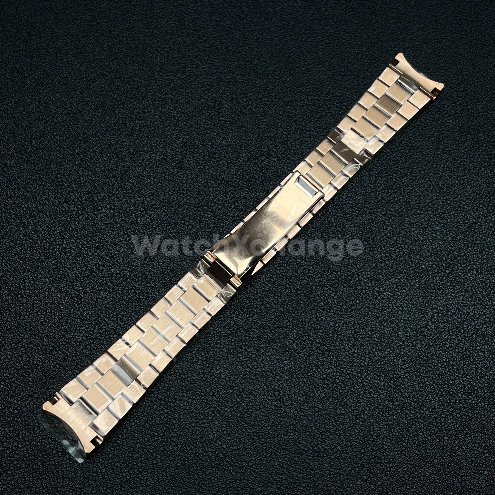 Rose Gold Premium Stainless Steel Watch Bracelet Strap Band Rolex Datejust 20mm