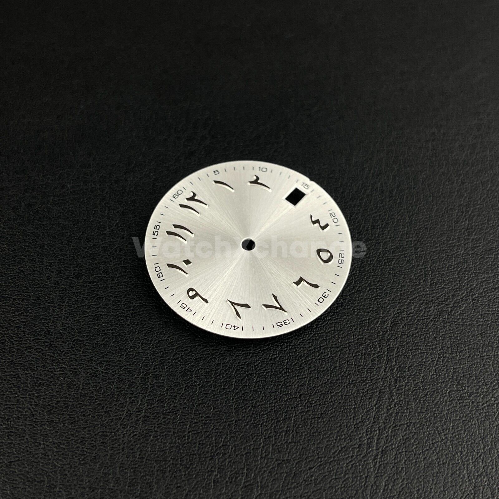 28.5mm White Silver Arabic Watch Dial NH35 NH36 Movement Professional
