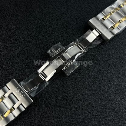 Silver Gold Metal Watch Strap for Tissot 1853 Couturier T035 22/23/24mm
