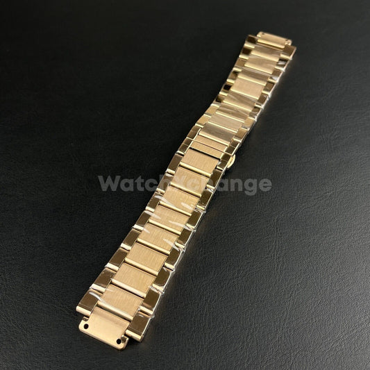 27*19mm Rose Gold Stainless Steel Watch Band Strap For HUBLOT BIG BANG Bracelet