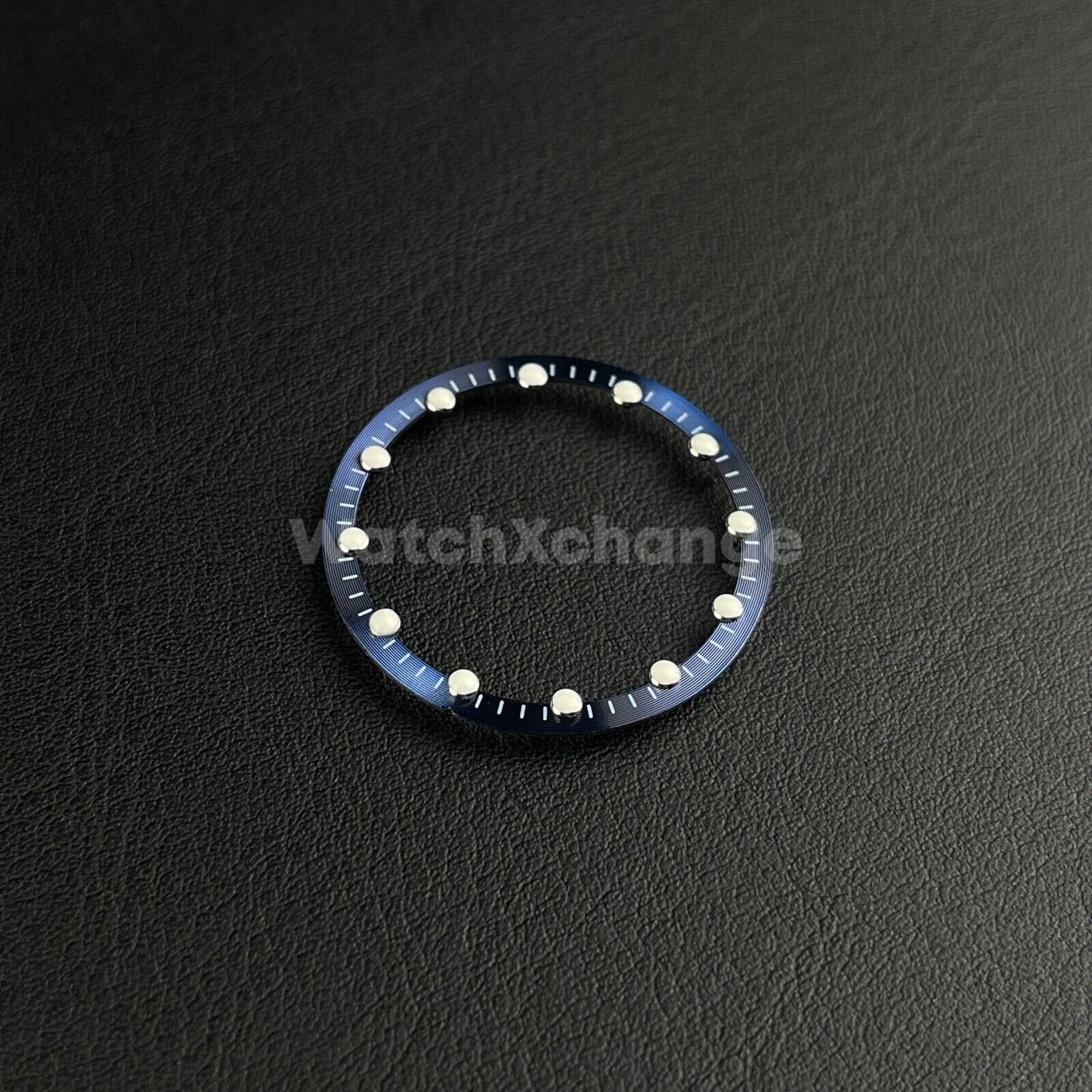 28.5mm Dark Blue Watch Dial Circle Plate Ring for NH70 NH72 Skeleton Movement