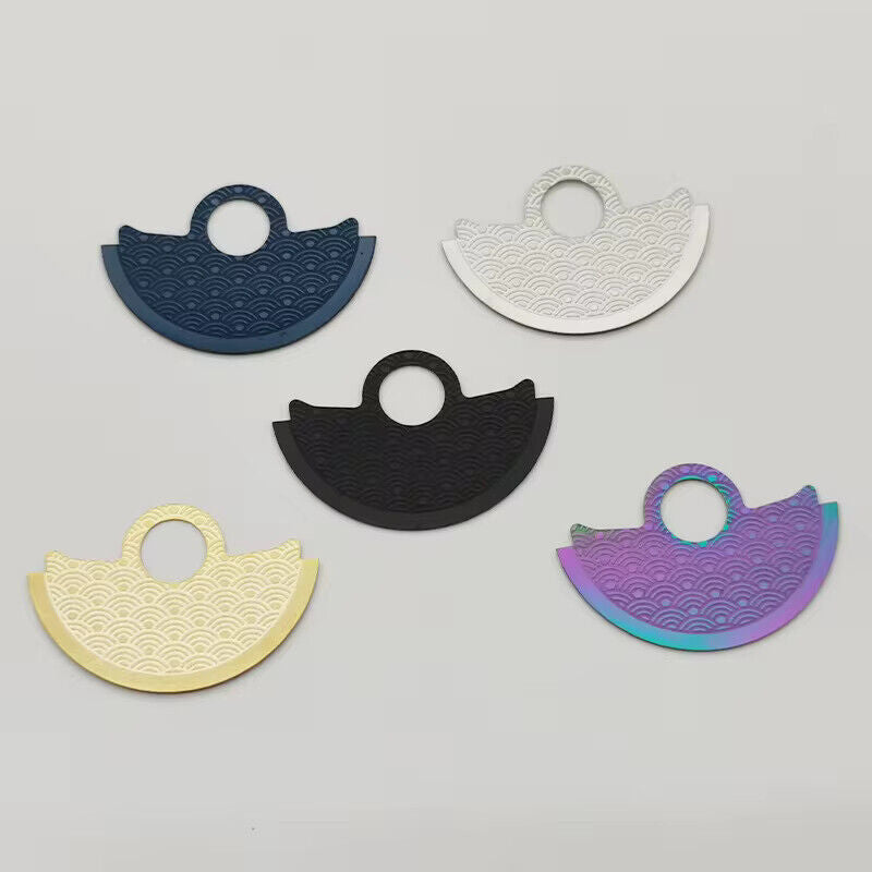Wave Pattern Automatic Hammer Patch NH35 Movement NH36 Metal Sheet Rotor Patch