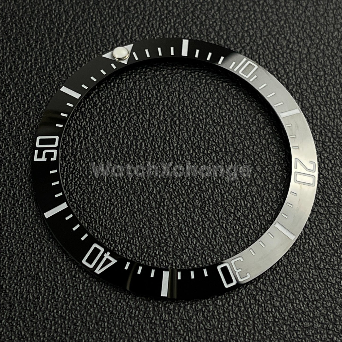38mm Ceramic Bezel Insert Black & White For Rolex Seiko SKX SRPD Mod